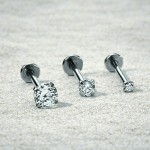 Trio piercing aço inoxidavel 72024