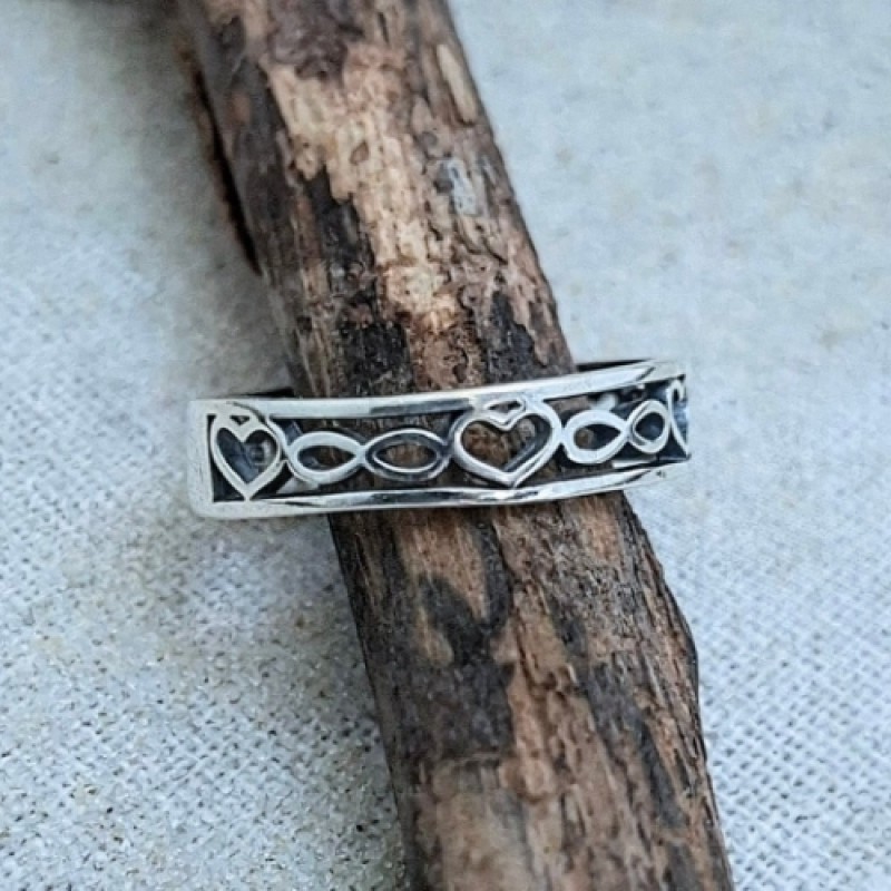 Aliança amor infinito 33432