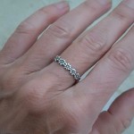 Aliança flores 33127 