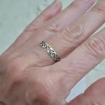 Aliança vazada 33120