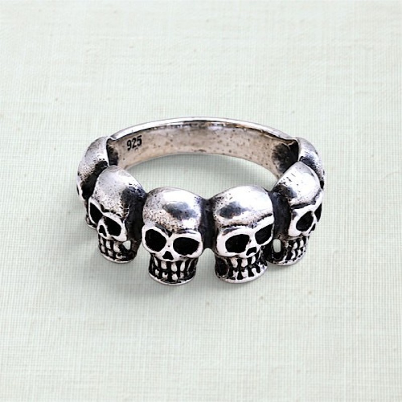 Anel caveiras 33406