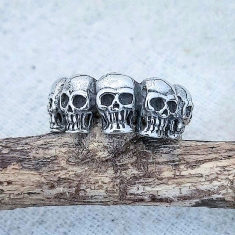 Anel caveiras 33406