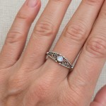 Anel com abalone 22963
