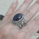 Anel com ametista 20164