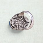 Anel com lápis lazuli 21150