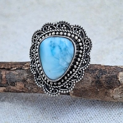 Anel com larimar 21286 Anel com larimar 21286