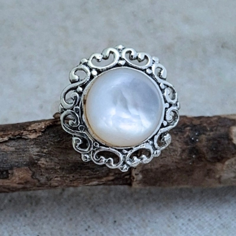 Anel com madrepérola 22865