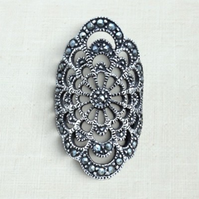 Anel com marcassita 34467 Anel com marcassita 34467