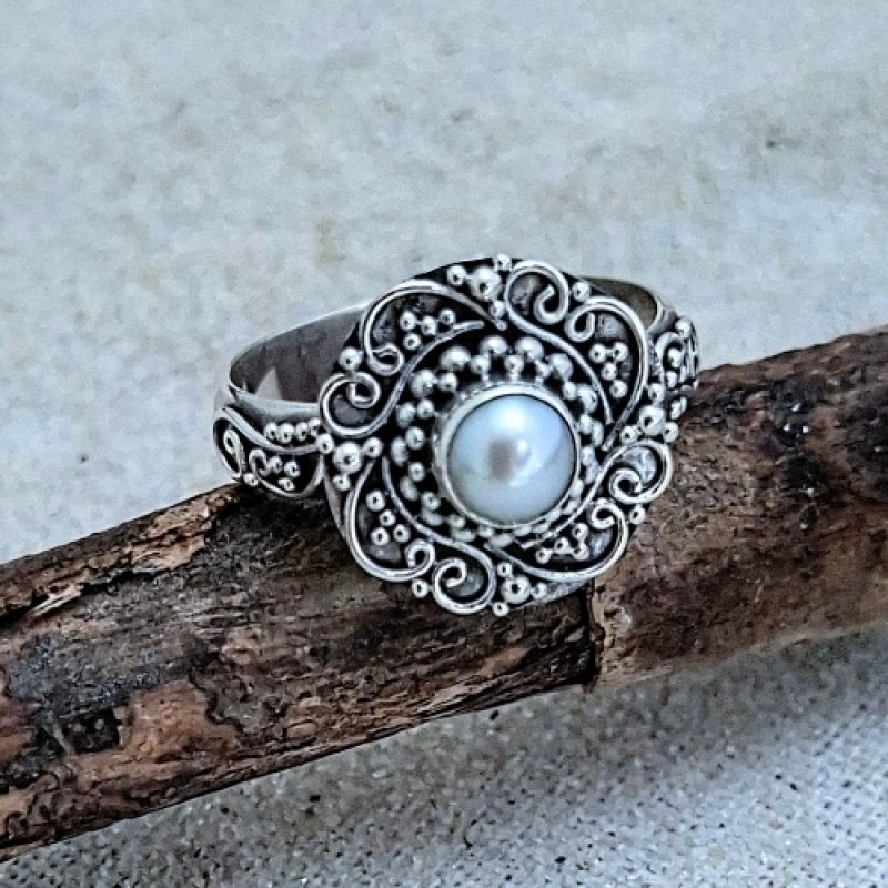 Anel com pérola 21742