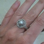 Anel com pérola 21742