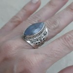 Anel com safira indiana 22201 