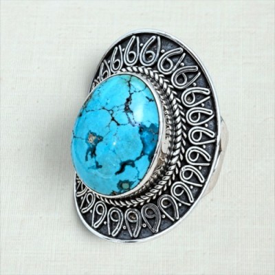 Anel com turquesa 22400 Anel com turquesa 22400