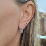 Argola click floral 56385