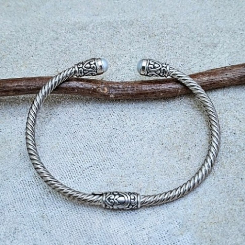 Bracelete com pérola 11242