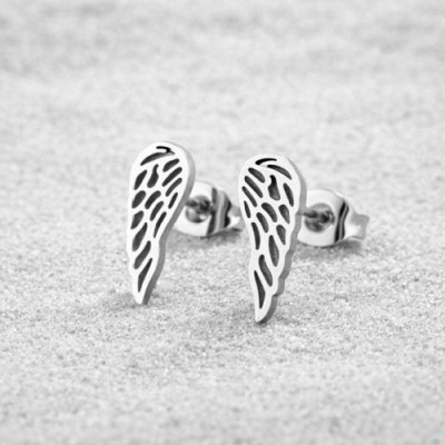 Brinco asas aço inoxidavel 73017