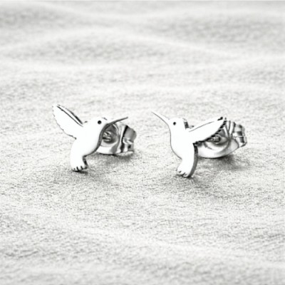 Brinco beija flor aço inoxidavel 73004