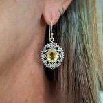 Brinco com citrino 44407