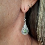 Brinco com labradorita 45012