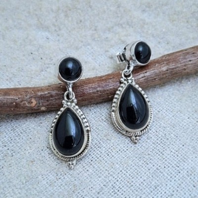 Brinco com ônix 45401 Brinco com ônix 45401