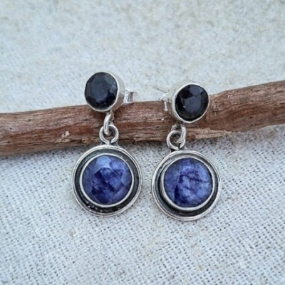 Brinco com safira indiana 46203