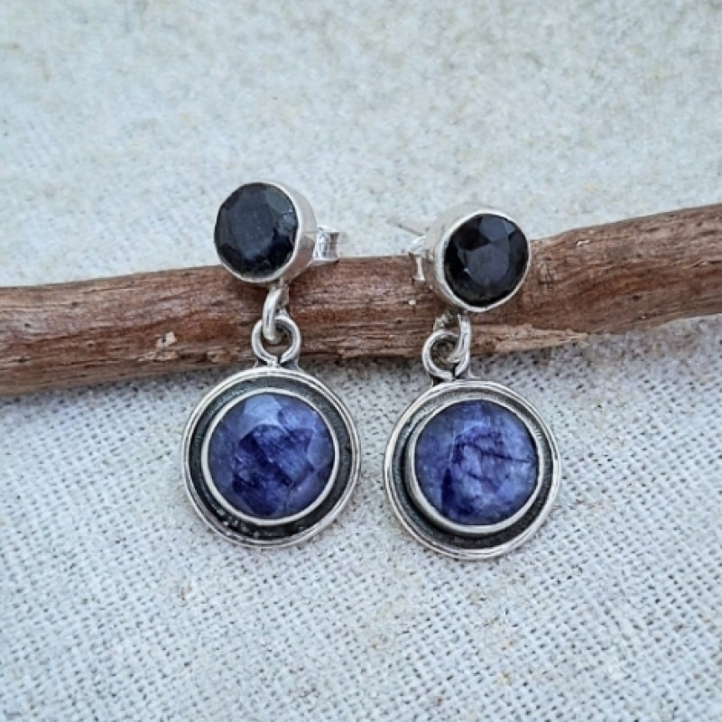 Brinco com safira indiana 46203