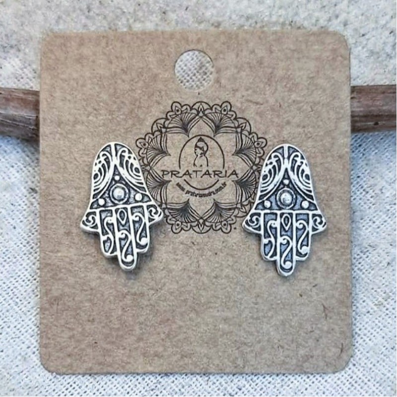 Brinco fixo hamsa 56438