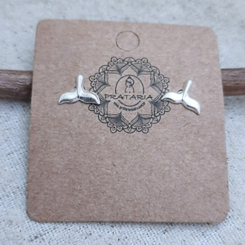 Brinco fixo rabo de baleia 56145