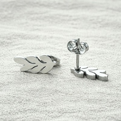 Brinco folha aço inoxidavel 73007