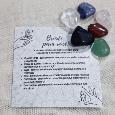 Kit 6 cristais 10021