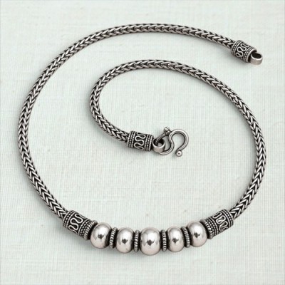Colar indiano bolas 9700