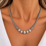 Colar indiano bolas 9700
