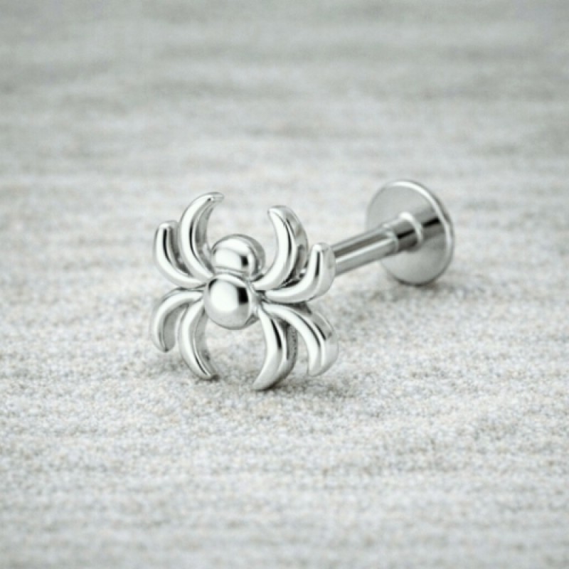 Piercing aço inoxidavel aranha 72004