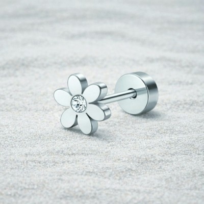 Piercing aço inoxidavel flor 72020 Piercing aço inoxidavel flor 72020