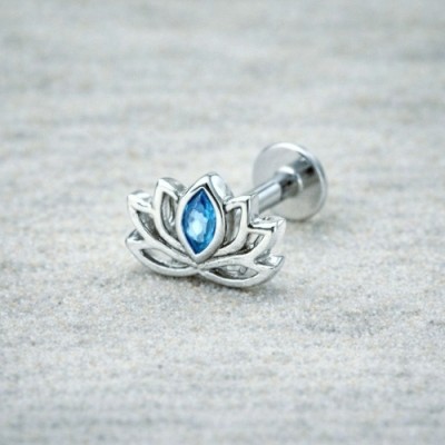 Piercing aço inoxidavel lótus 72003 Piercing aço inoxidavel lótus 72003