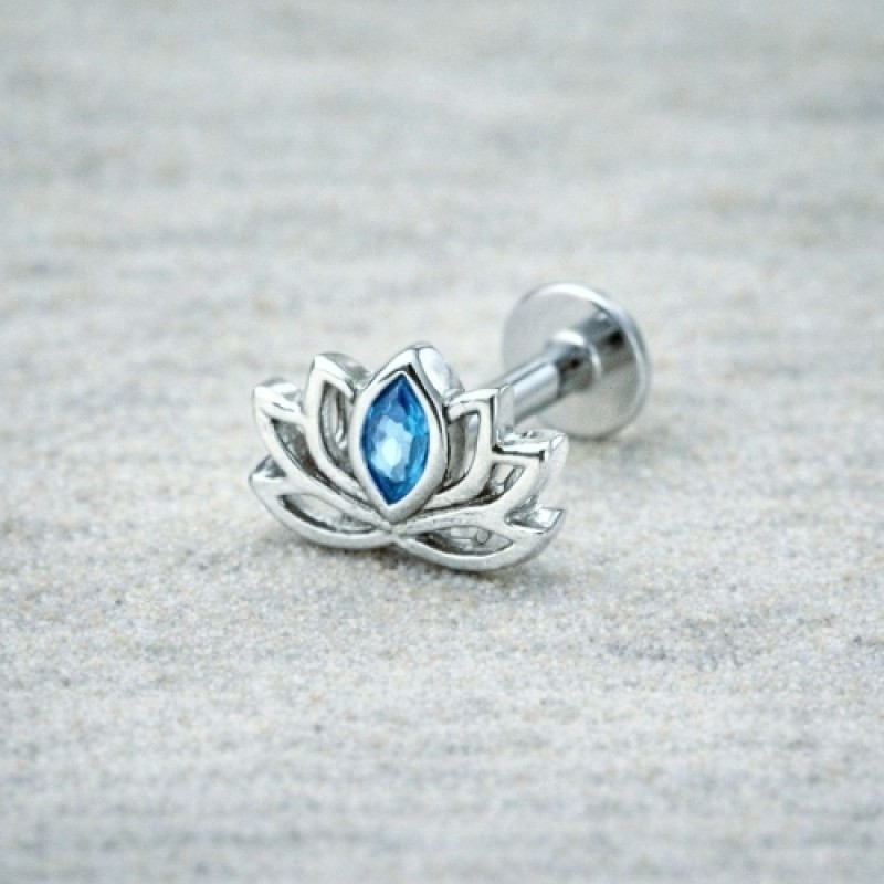 Piercing aço inoxidavel lótus 72003