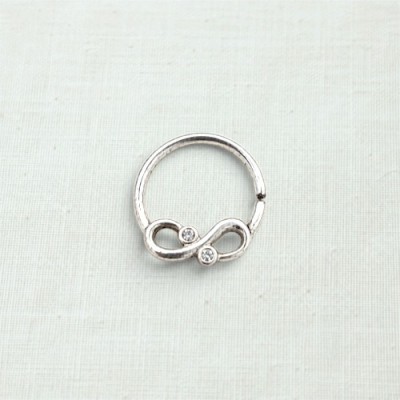 Piercing infinito microcravejado 57018