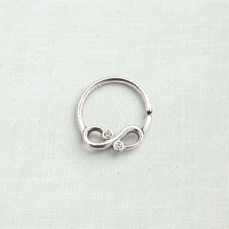 Piercing infinito microcravejado 57018