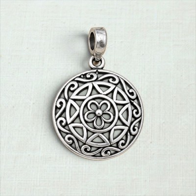 Pingente mandala flor 8372