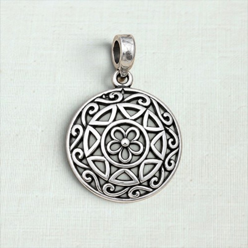 Pingente mandala flor 8372