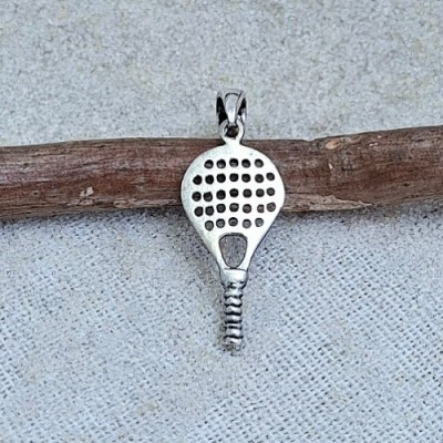 Pingente raquete beach tennis 8393