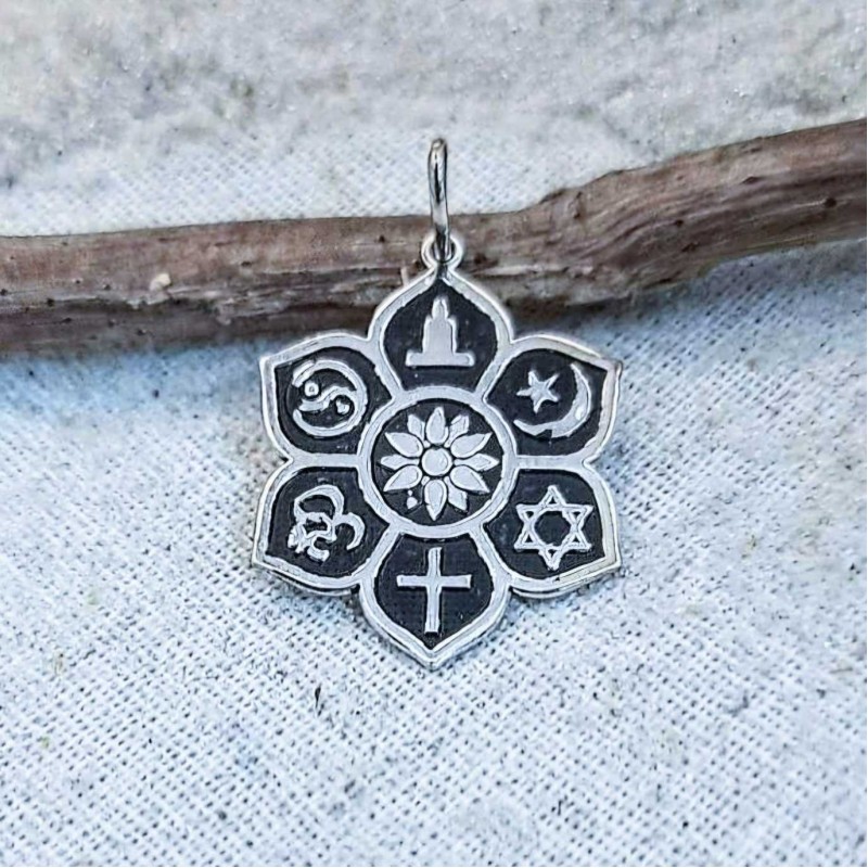 Pingente simbolos auspiciosos 8363