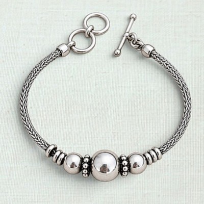 Pulseira bali esferas 12827 Pulseira bali esferas 12827