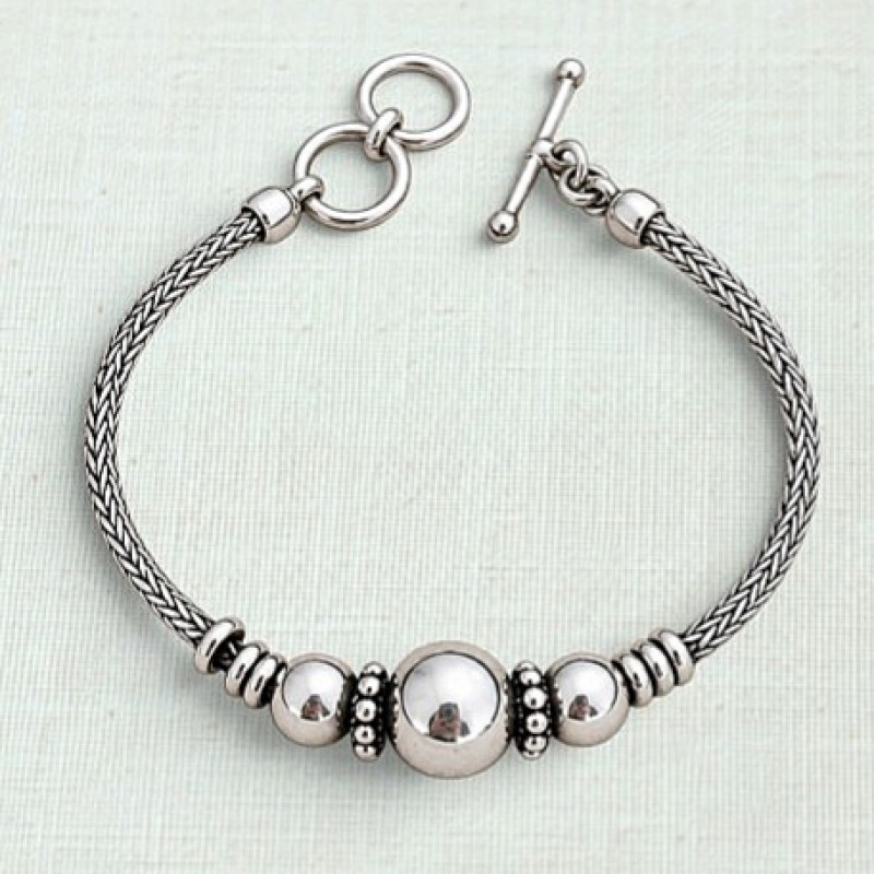 Pulseira bali esferas 12827