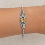 Pulseira com citrino 11245