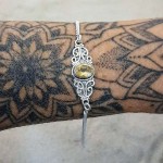 Pulseira com citrino 11245