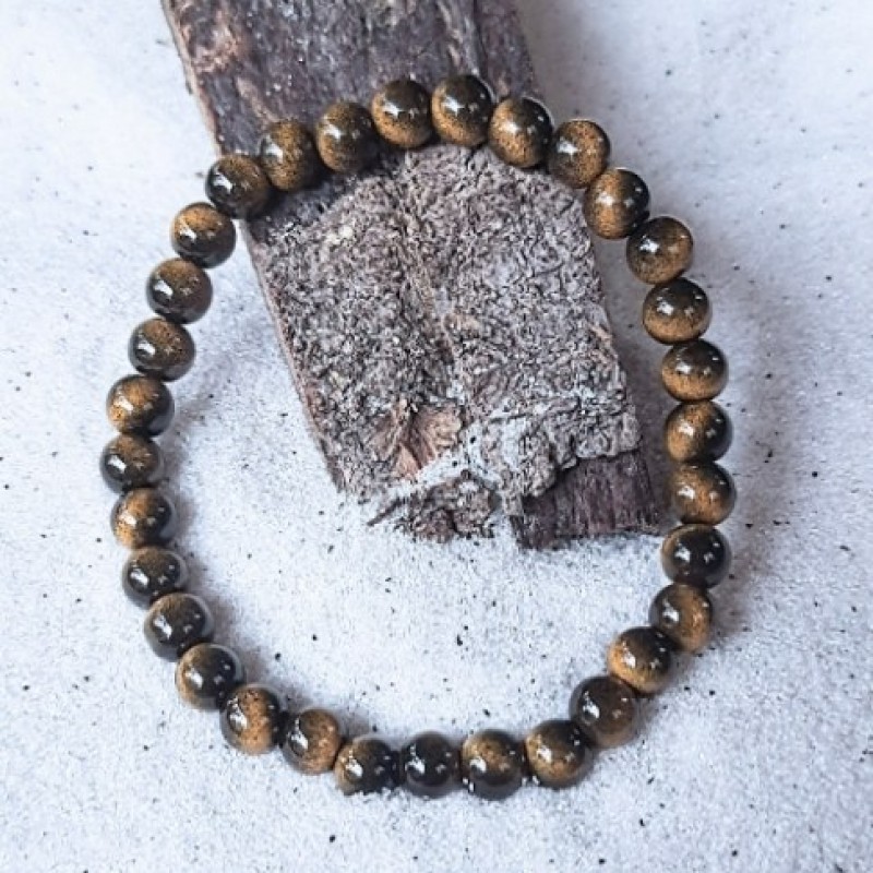 Pulseira olho de tigre elástico14005