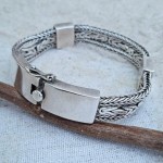 Pulseira bali três fios 12830